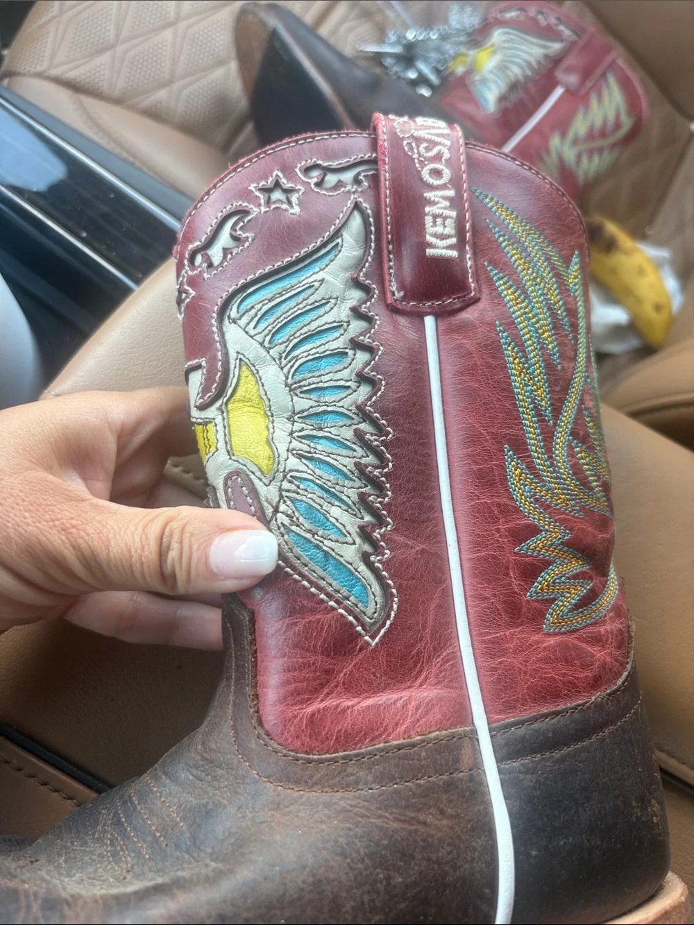 Kemo Sabe Grit Eagle boots